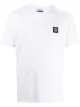 Image 1 of Stone Island logo patch short-sleeve T-shirt