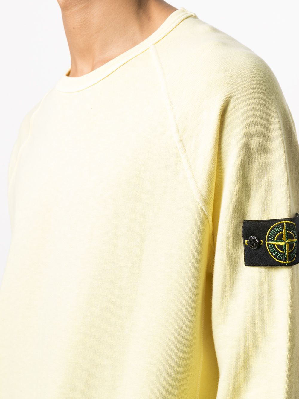 фото Stone island толстовка с нашивкой-логотипом