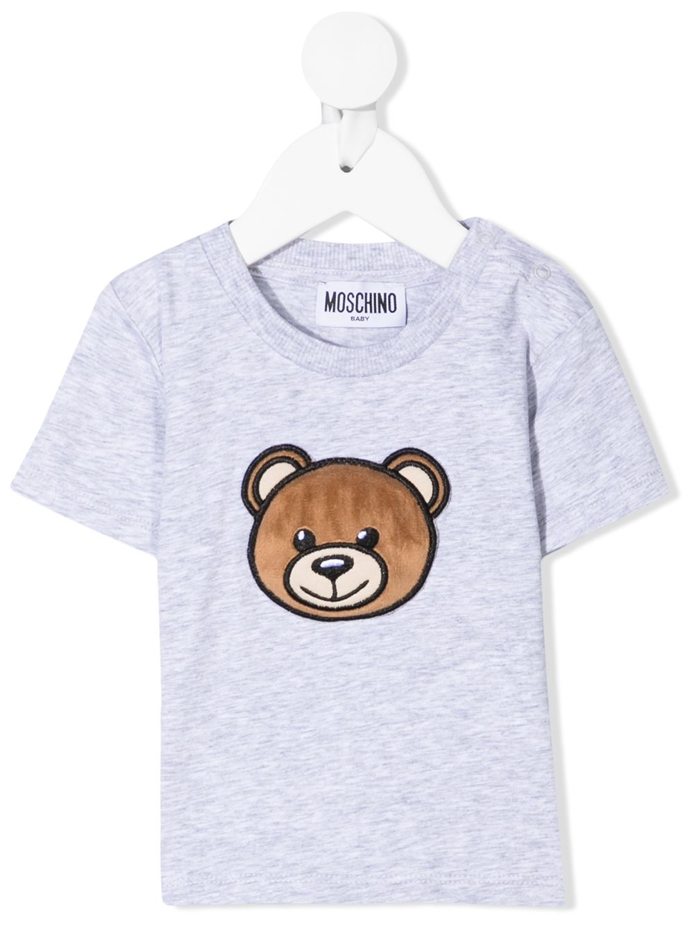 фото Moschino kids футболка teddy с логотипом