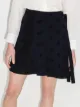 Image 2 of Chloé polka-dot embroidered pleated skirt