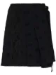 Image 1 of Chloé polka-dot embroidered pleated skirt