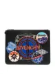 Image 1 of Givenchy logo patch clutch bag