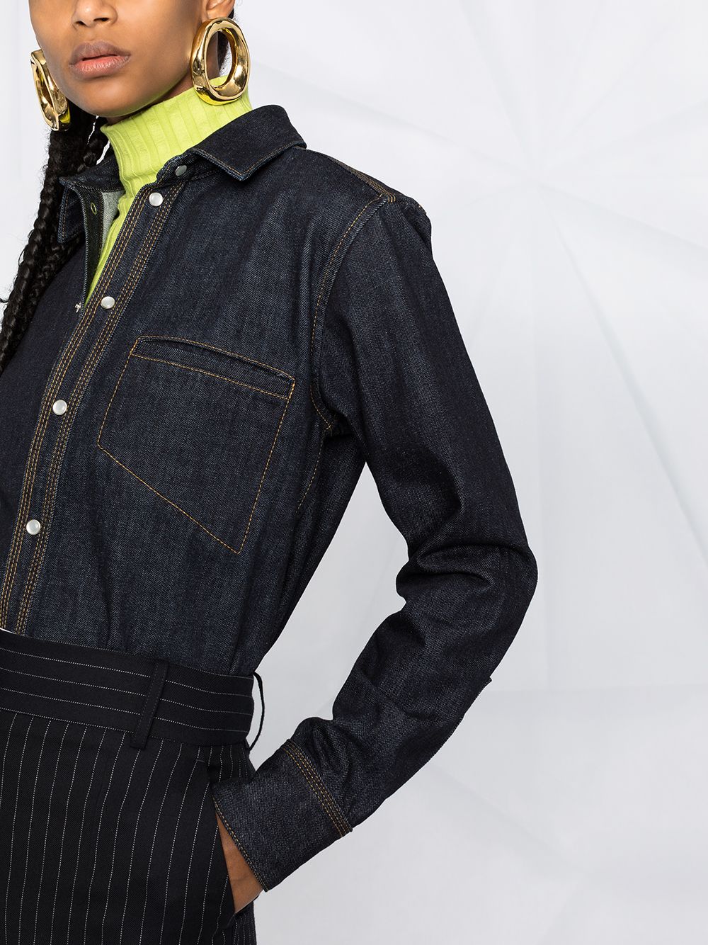 фото Bottega veneta denim shirt