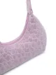 BY FAR mini Amber crocodile-embossed shoulder bag
