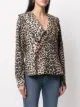 GANNI leopard print shirt