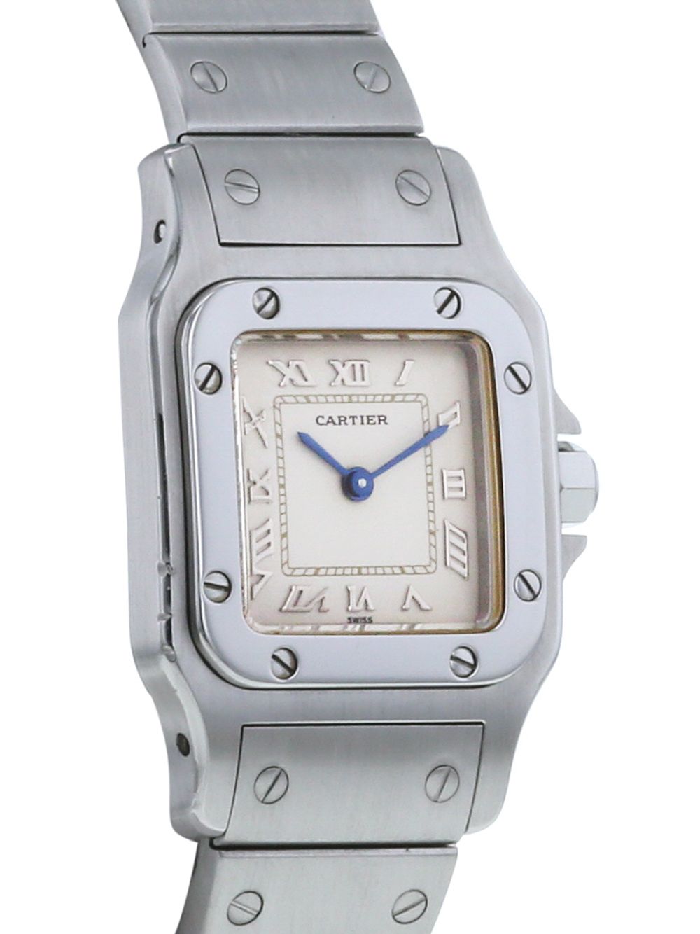 фото Cartier наручные часы santos pre-owned 23 мм 1990-го года