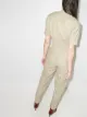 REMAIN shirred waist leather jumpsuit