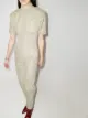 Image 2 of REMAIN shirred waist leather jumpsuit