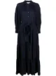Image 1 of Chloé long-sleeved silk shirtdress