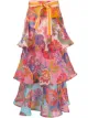 Image 1 of Zimmermann Lovestruck tiered skirt