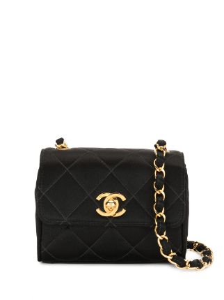CHANEL Pre-Owned 1995 diamond-quilted Mini Shoulder Bag - Farfetch
