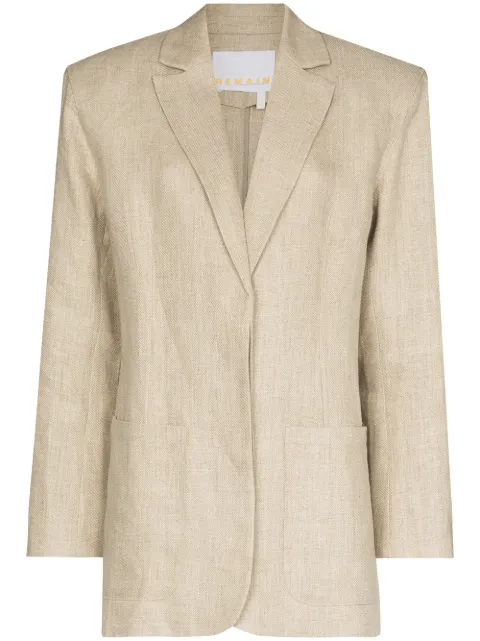 REMAIN Helen single-breasted blazer