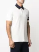 Brunello Cucinelli embroidered logo polo shirt