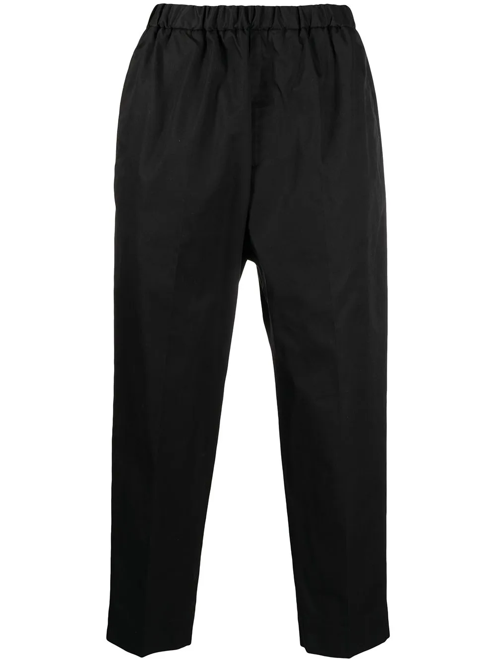 JIL SANDER ELASTICATED WAISTBAND TROUSERS