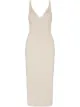 Image 1 of REMAIN ribbed knit midi dress