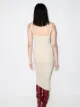 REMAIN ribbed knit midi dress