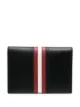 Image 2 of Bally signature stripe bi-fold wallet
