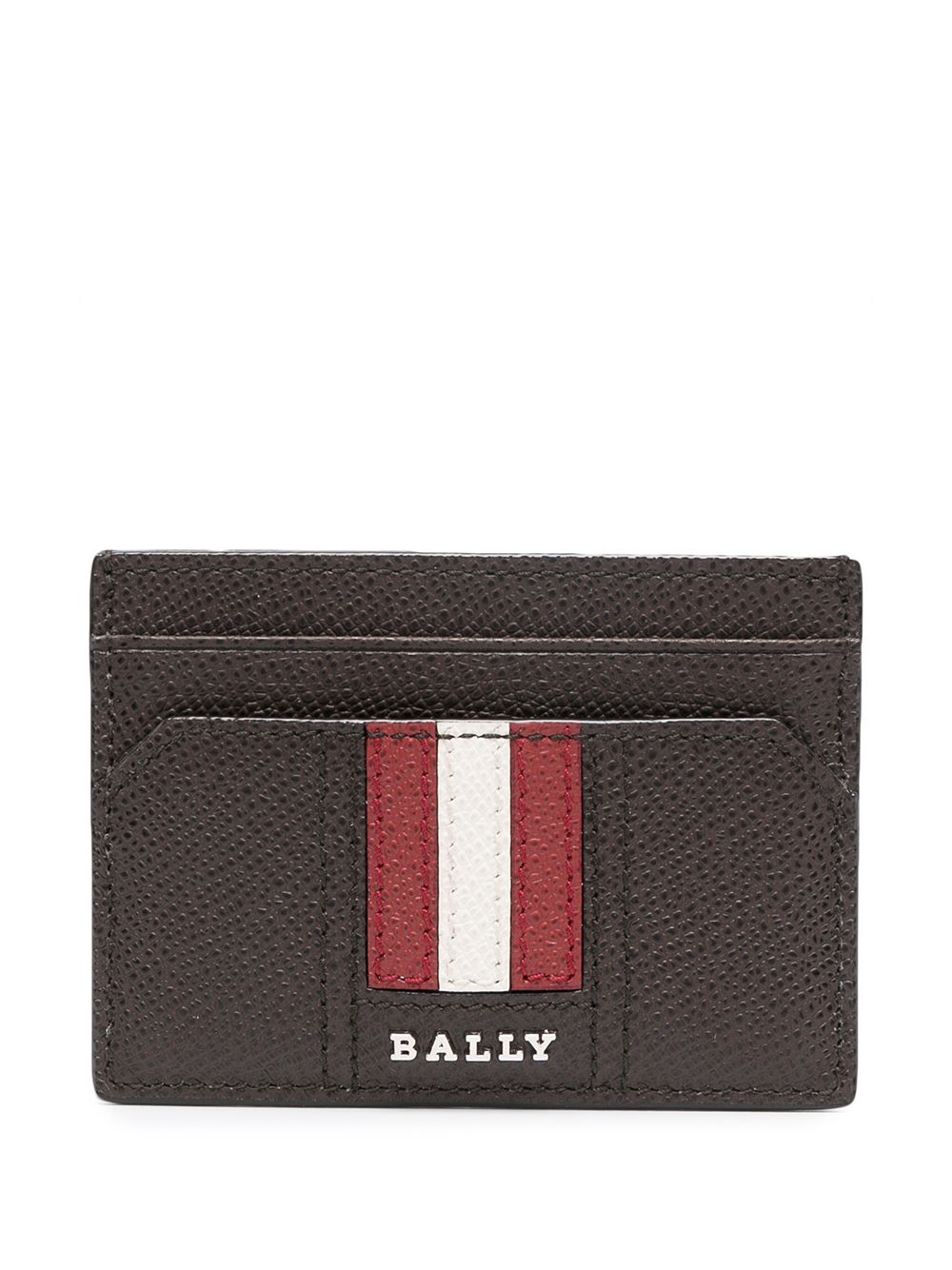 Bally картхолдер с контрастными полосками