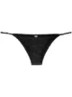 Imagen 1 de Solid & Striped bikini bottom con efecto de piel de cocodrilo