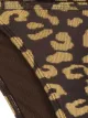 Solid & Striped bikini bottom con estampado de leopardo