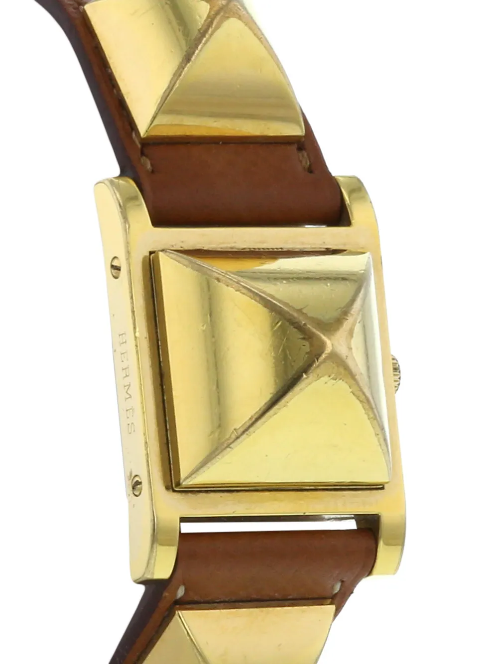 фото Hermès наручные часы médor pre-owned 23 мм 1990-х годов