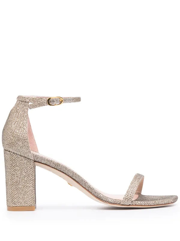 stuart weitzman gold sandals
