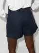 Chloé CHLOE HI WAIST LOOSE LONG DENIM SHORT RA