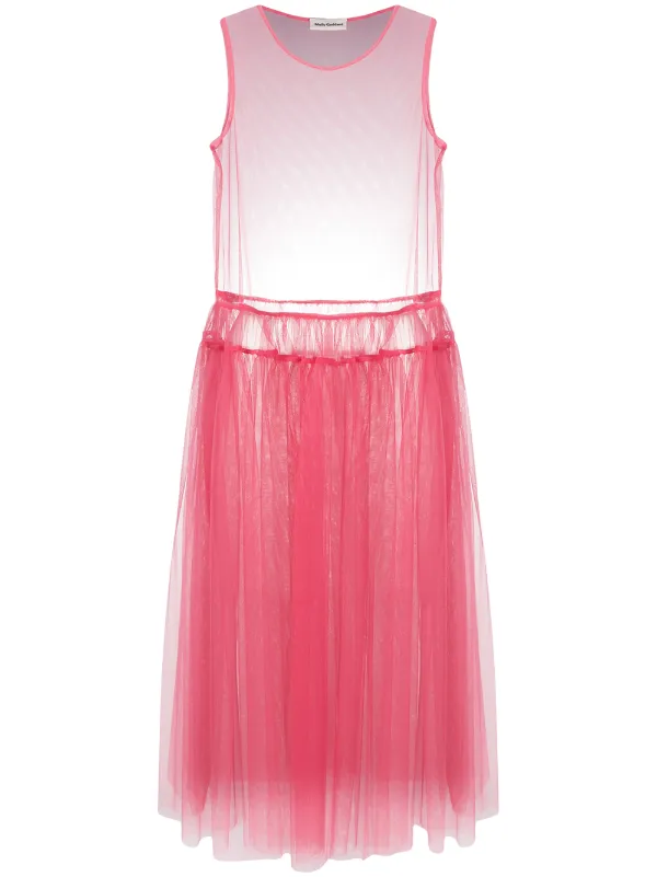 pink tulle molly goddard dress