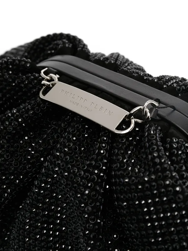 Philipp Plein ビジュートリム クラッチバッグ Philipp Plein ビジュートリム クラッチバッグ 通販 - FARFETCH