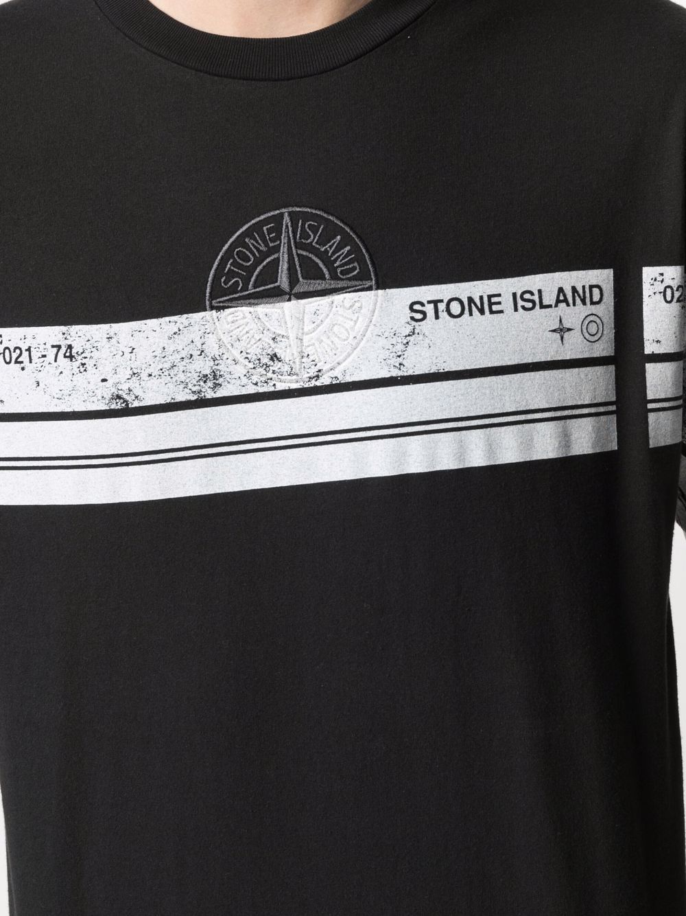 фото Stone island футболка с логотипом