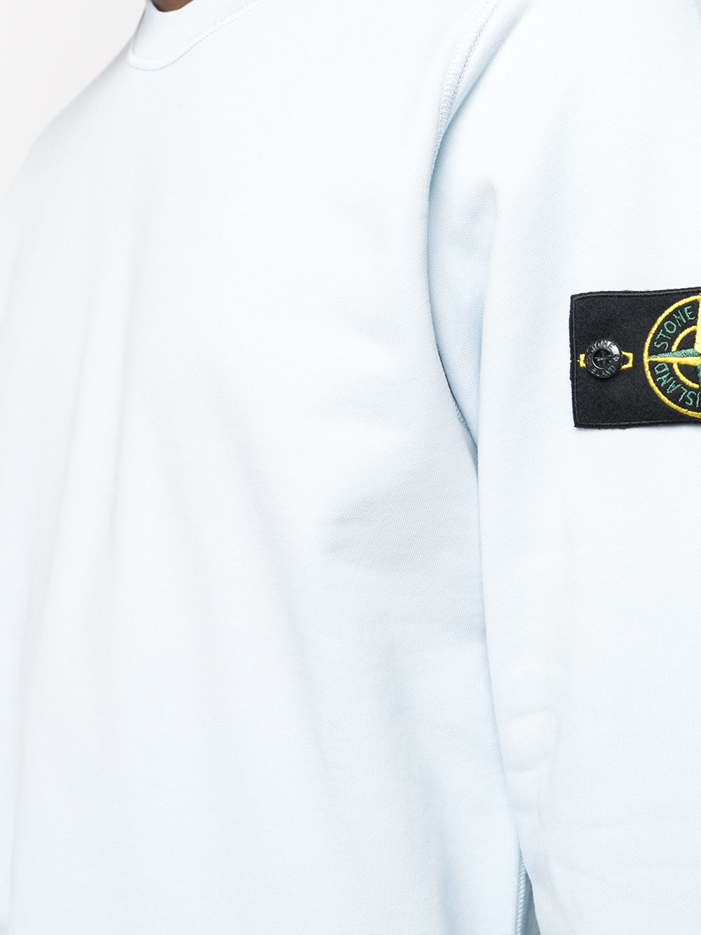 фото Stone island толстовка с круглым вырезом