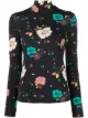 Image 1 of La Doublej floral-print turtleneck