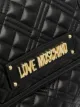 Love Moschino quilted logo-lettering backpack