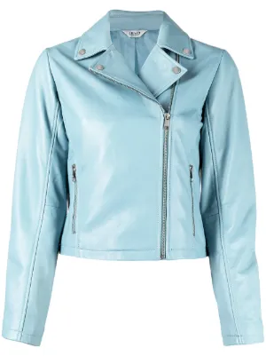 liu jo leather jacket