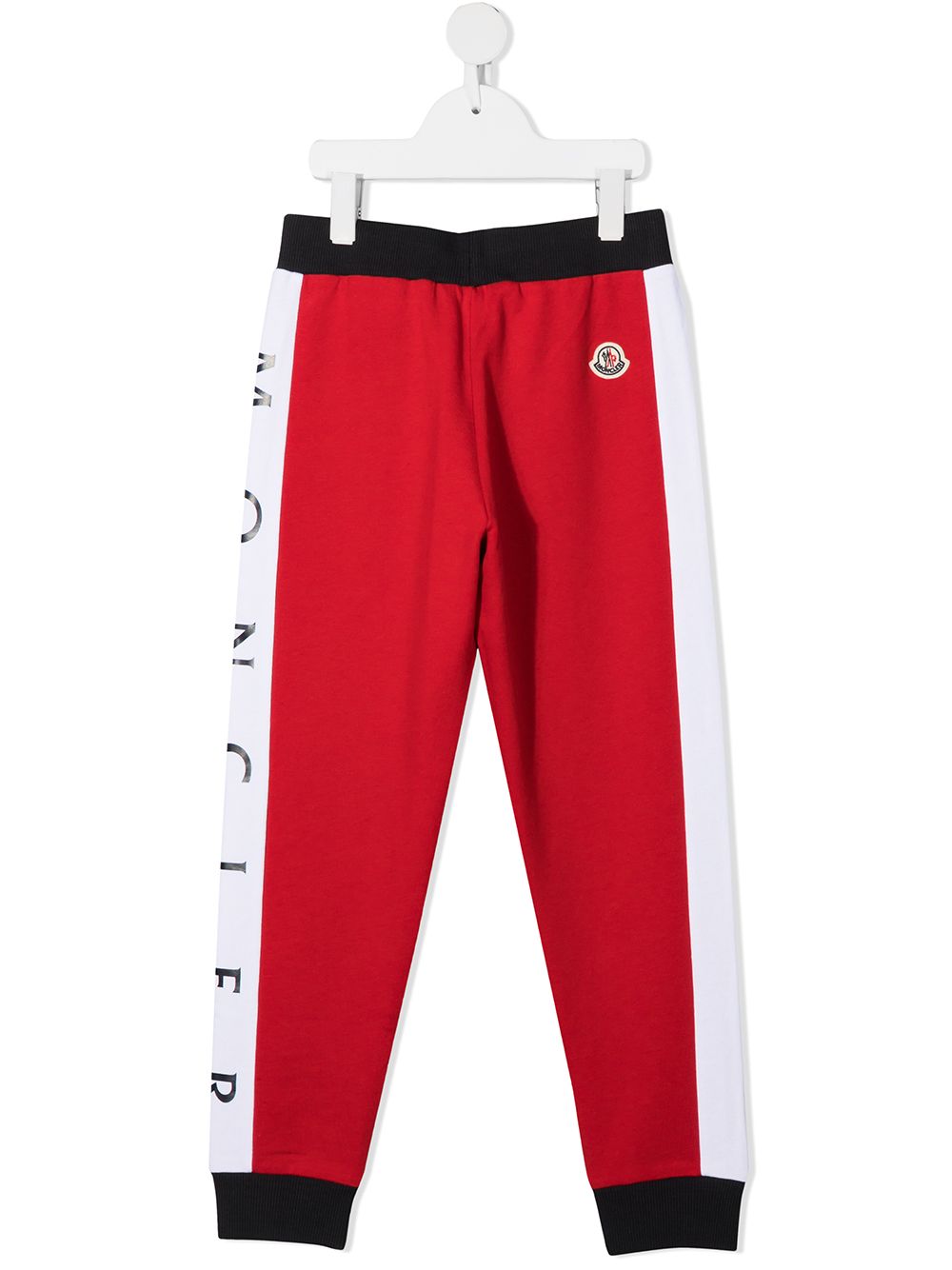 

Moncler Enfant pants con diseño colour block - Azul