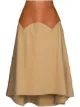 Image 1 of LOEWE panelled mid-length skirt