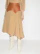 Image 2 of LOEWE panelled mid-length skirt