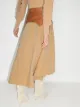 LOEWE panelled mid-length skirt