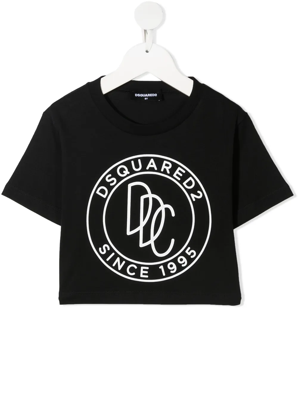 фото Dsquared2 kids укороченный топ с логотипом