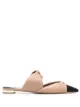 Image 1 of Aquazzura Twist leather flat mules