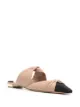 Image 2 of Aquazzura Twist leather flat mules