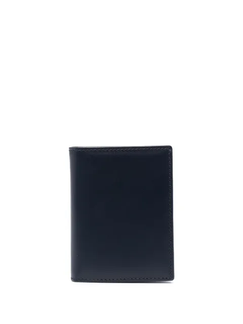 Comme Des Garçons Wallet cartera con sello del logo en el interior 