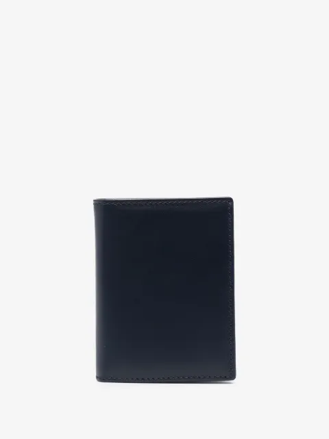 Comme Des Garçons Wallet cartera con sello del logo en el interior 