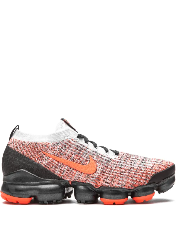 black air vapormax flyknit 3 sneakers