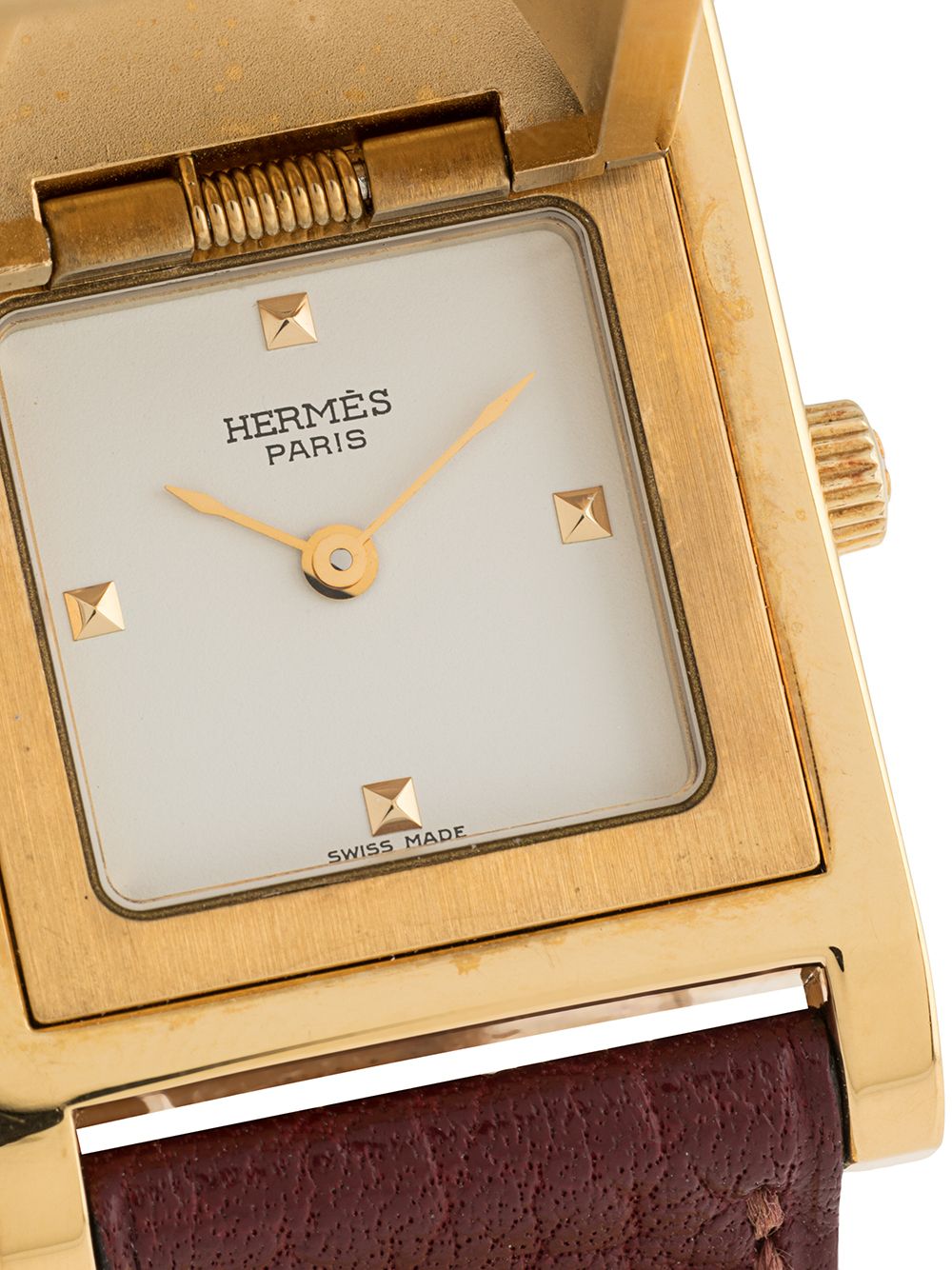 фото Hermès наручные часы medor me1.201 pre-owned 20 мм