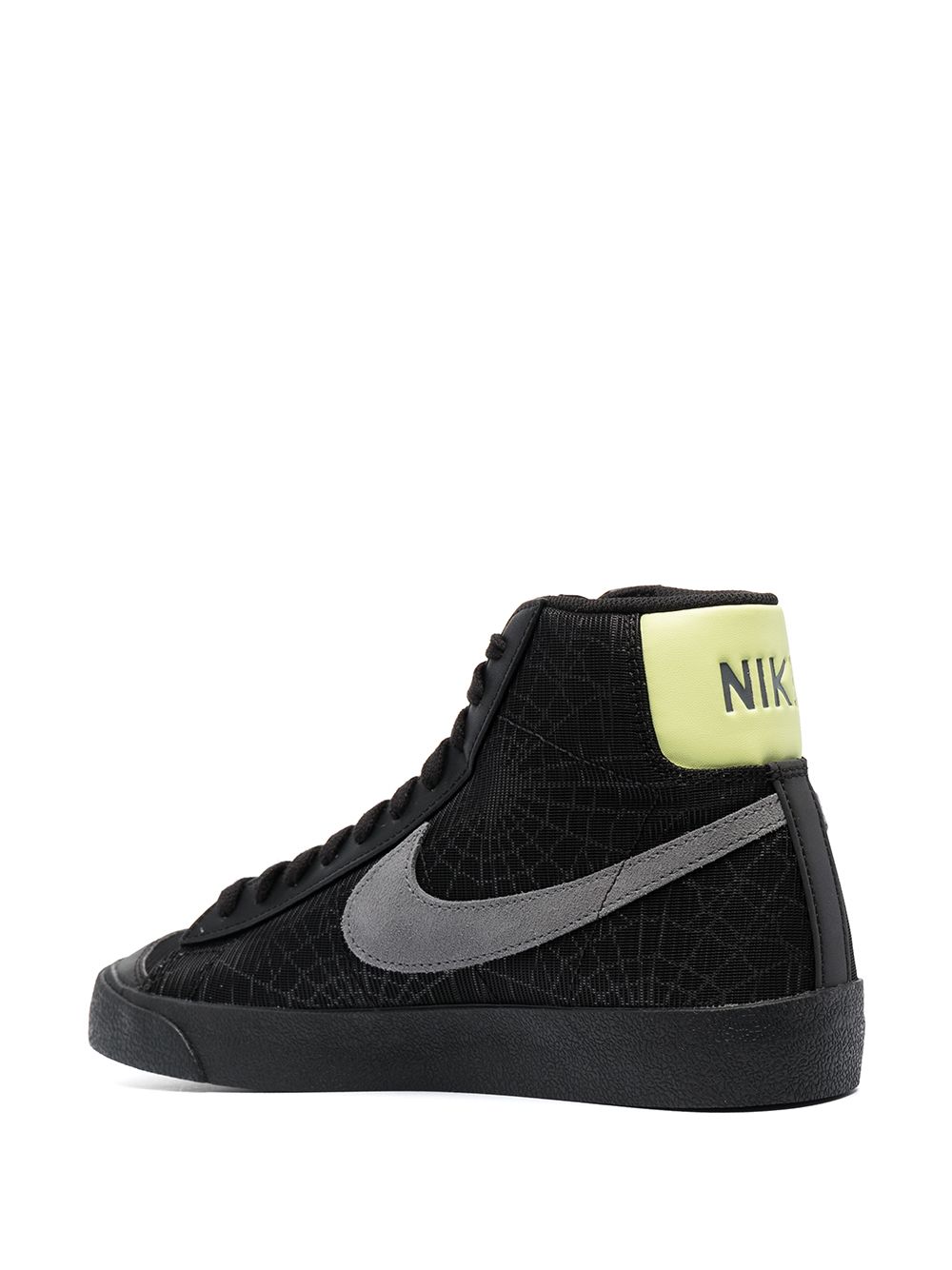 фото Nike высокие кеды blazer '77 с принтом