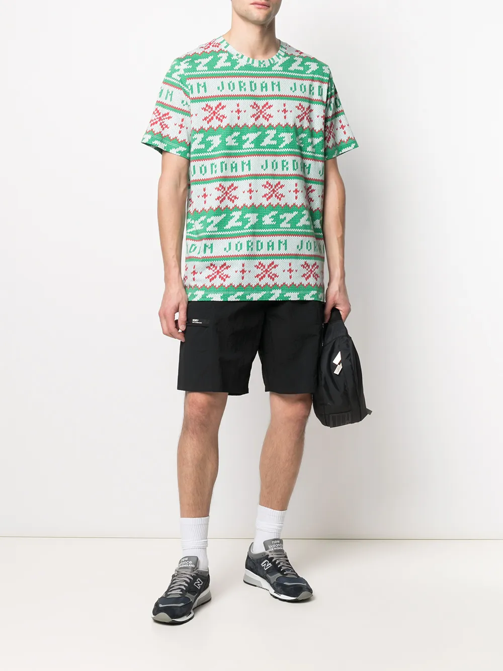 фото Nike футболка ugly sweater с короткими рукавами