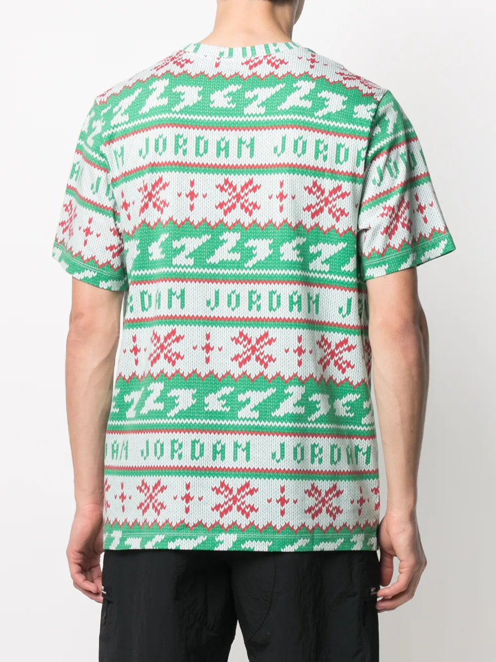 фото Nike футболка ugly sweater с короткими рукавами