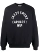Image 1 of Carhartt WIP Jazzy Sport logo-print sweatshirt