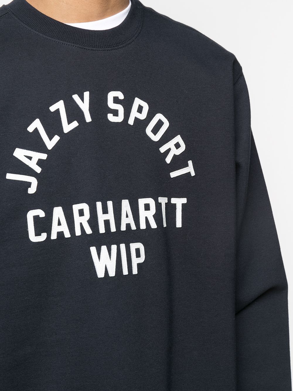 фото Carhartt wip толстовка jazzy sport с логотипом